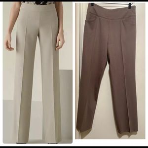 Armani Collezioni Womens Front Pockets Dress Pants